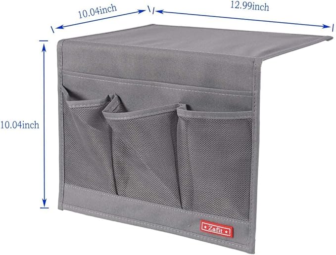 Bedside Storage Organizer, Table cabinet Storage Organizer Bedside Organizer Caddy for Remotes Phone Glasses