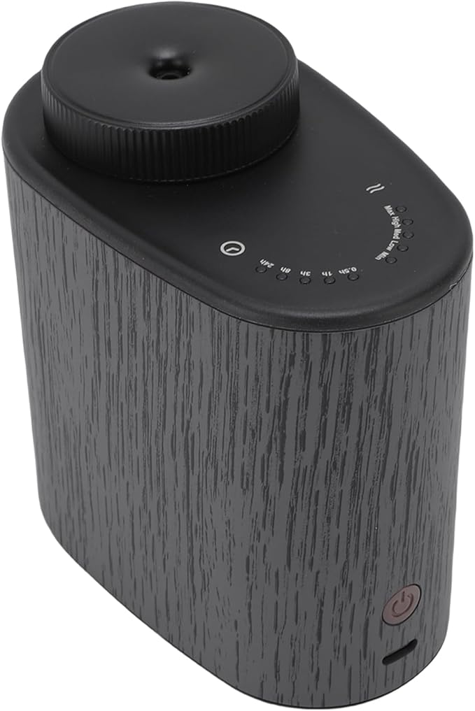 Fabater Essential Oil Diffuser, Waterless 60ML Smart Aromatherapy Diffuser, Smart Scent Air Machine with APP Control for Bedroom, Living Room, Car, Office (Black)