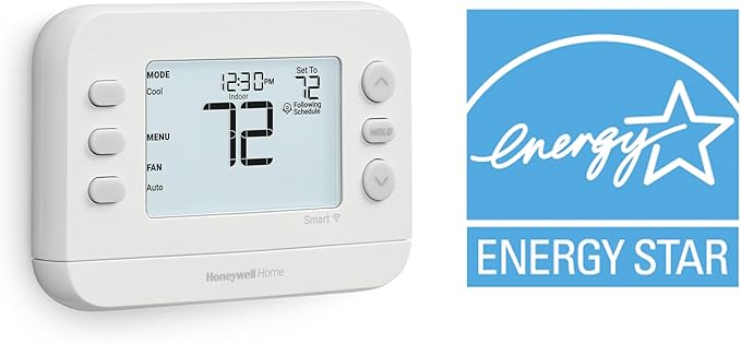 New! Honeywell Home Smart Thermostat, Conventional/Heat Pump Compatibility, WiFi Thermostat for Home, X2S, Gray