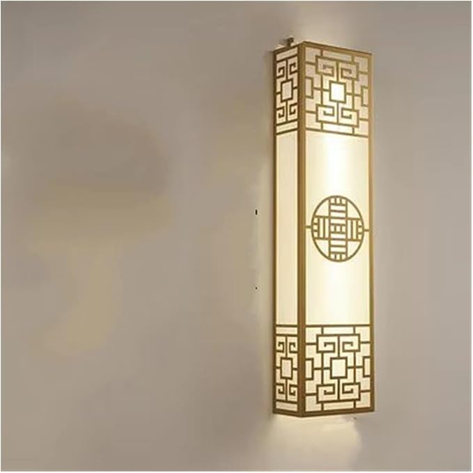 Chinese Style Bedroom Wall Lamp Strip Shaped Zen Background Wall Bedside Lamp Living Room,Wall Lamp