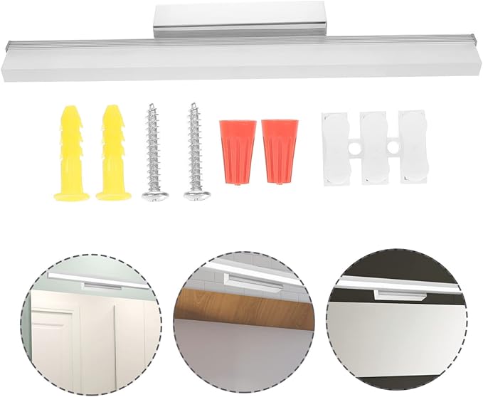 jojofuny Led Mirror Light Fixture 9w Waterproof Anti-Fog Bathroom Vanity Modern Wall Light Pure White