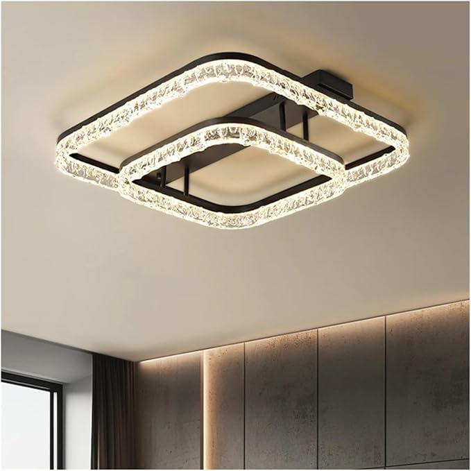 Nordic Home Decoration Salon Bedroom Decor Smart Led Lights Ceiling Light Indoor Lighting Versatile Use(Neutral Light,40 60cm)