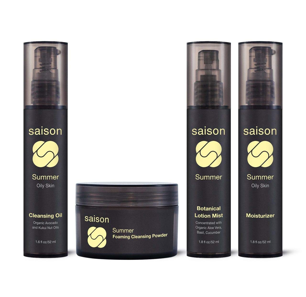 SaisonÂ® Summer Face Collection Gift Set | Organic, Natural, Vegan & Cruelty Free Beauty