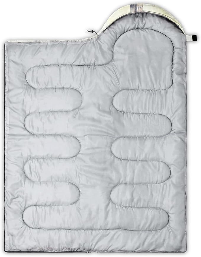 Sleeping Bags for Adults and Kids Backpacking Camping Sleeping Bags for Girls and Boys Lightweight Waterproof Cold/Warm 3-Season