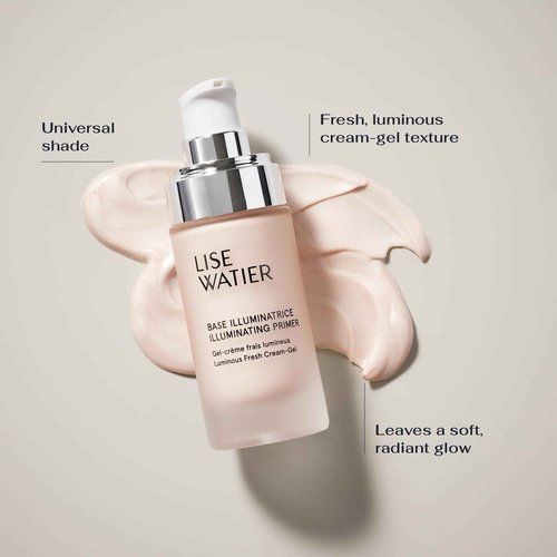 Lise Watier Illuminating Primer Luminous Fresh Cream-Gel, 0.94 fl oz