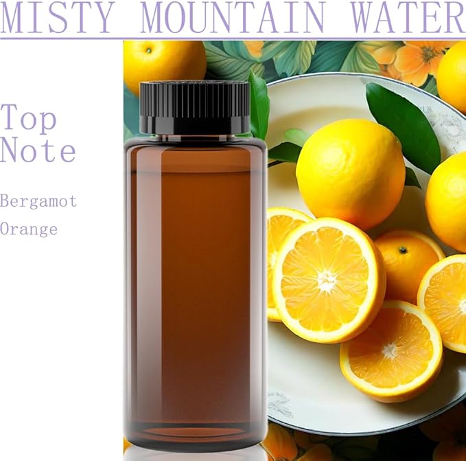 Fragrance Scent Diffuser Genuine Oil - DIFFMELY, Original Bottle for Waterless Diffuser, 7 Fl Oz 207ml, Less Than 0.66 Cost per Day, Fragrance Oil, Type Misty Mountain Water