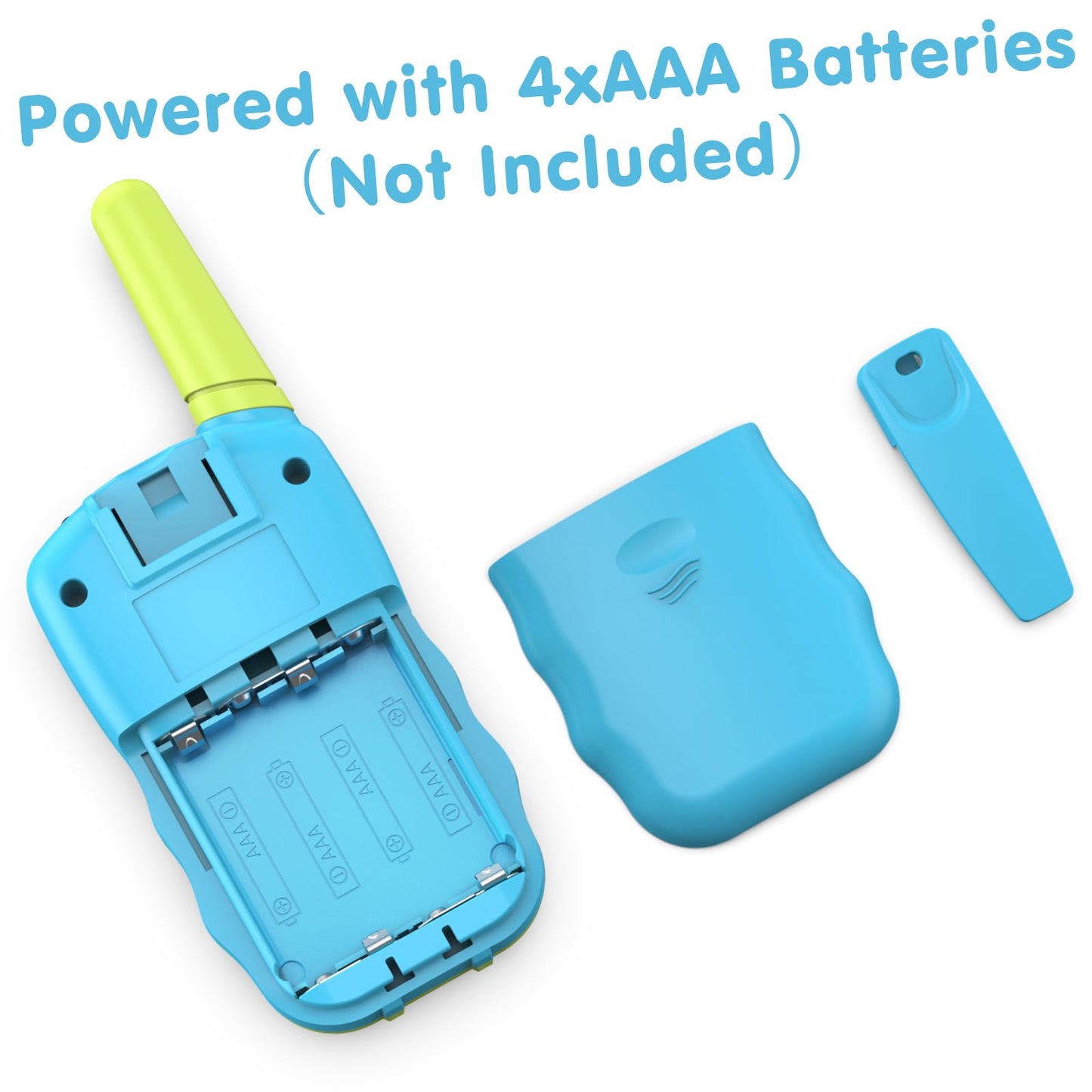 Selieve Toys for 3-12 Year Old Boys Girls, Walkie Talkies for Kids 22 Channels 2 Way Radio Toy with Backlit LCD Flashlight, 3 Miles Range for Outside, Camping, Hiking