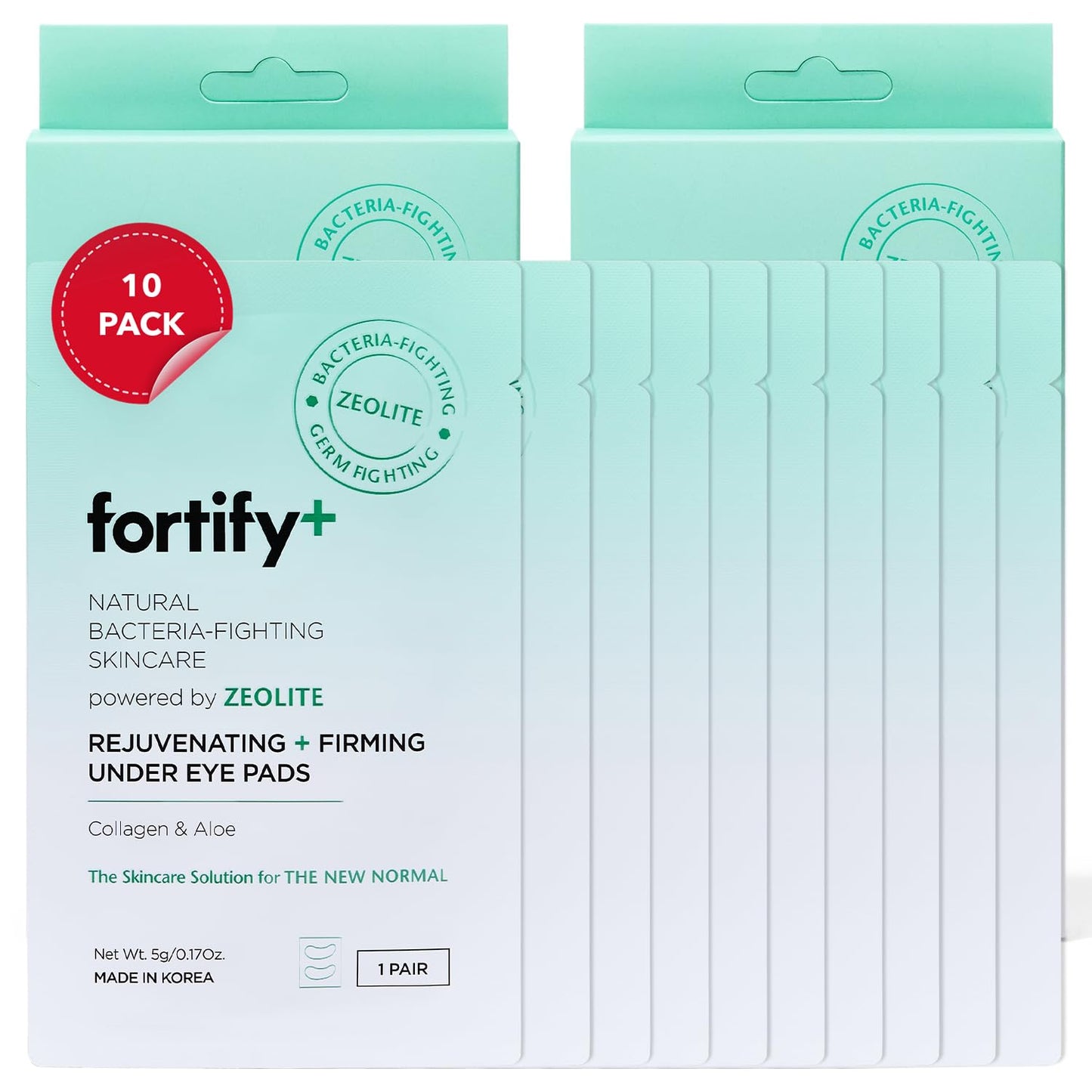 Under Eye Patches For Puffy Eyes and Dark Circles - Dermatologist Tested Anti-Aging - Ultra Hydrating, Anti Wrinkle Patches - Natural, Vegan, Clean Beauty, Korean Skin Care - 10 Pairs