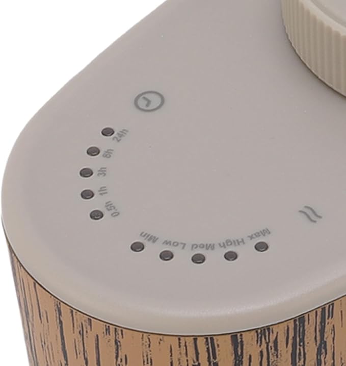 Fabater Essential Oil Diffuser, Waterless 60ML Smart Aromatherapy Diffuser, Smart Scent Air Machine with APP Control for Bedroom, Living Room, Car, Office (Wood Grain)