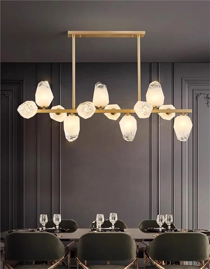 Nordic Smart Home Decoration Pendant Light, Living Room Dining Room LED Indoor Lighting Fixtures,Easy to Assemble