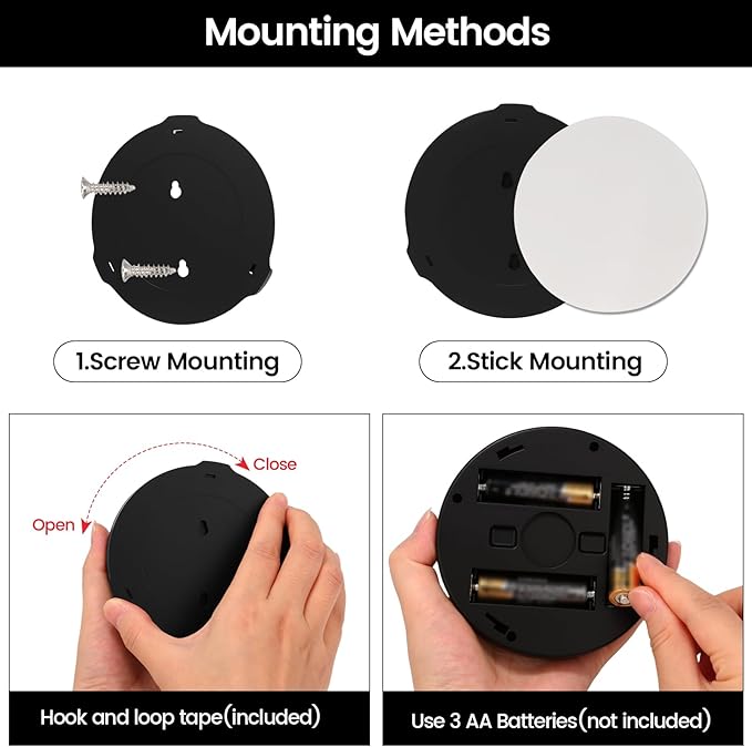 Wireless Spotlight Battery Operated, LED Picture Light, Accent Spot Light for Indoor Plant Tree, Puck Lights with Remote and Timer, Stick Display Uplighting for Painting Dartboard Wall Decor Art Photo