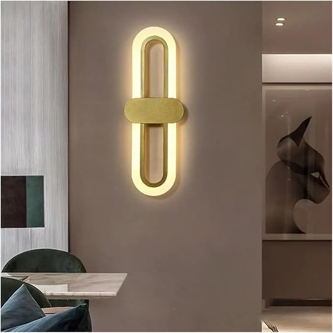 Bedroom Bedside Modern Minimalist Living Room Background Wall led lamp Simple Aisle Balcony,Luxury