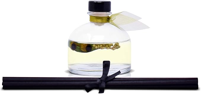 LOVSPA Eucalyptus Reed Diffuser Set for Home, Revive Fresh Eucalyptus, Sage, Citrus & Mint Scent Diffuser with Sticks for Bathroom Shelf Decor Accessories, Top Aromatherapy Gift for Women