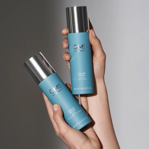 QMS Medicosmetics Gentle Cleansing Milk – Advanced Facial Cleanser Washes Away Makeup + Impurities – For All Skin Types, Including Dry + Sensitive – 6.76 fl. oz