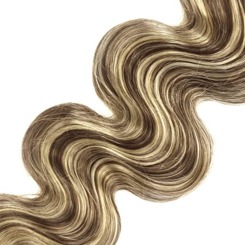 Giginger P4/613 Chocolate Brown Blonde Body Wave Human Hair Bundles 18 20 22 Inch Highlight Body Wave Bundles Weave Bundles Human Hair 4/613 Human Hair Bundles
