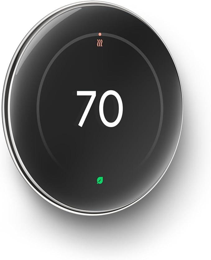 Google Nest Learning Thermostat (4th gen) + Nest Temperature Sensor (2nd gen) - Silver