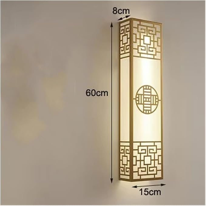 Chinese Style Bedroom Wall Lamp Strip Shaped Zen Background Wall Light Living Room Hallway Stairs Hotel Wall Sconces,Versatile wall lamp