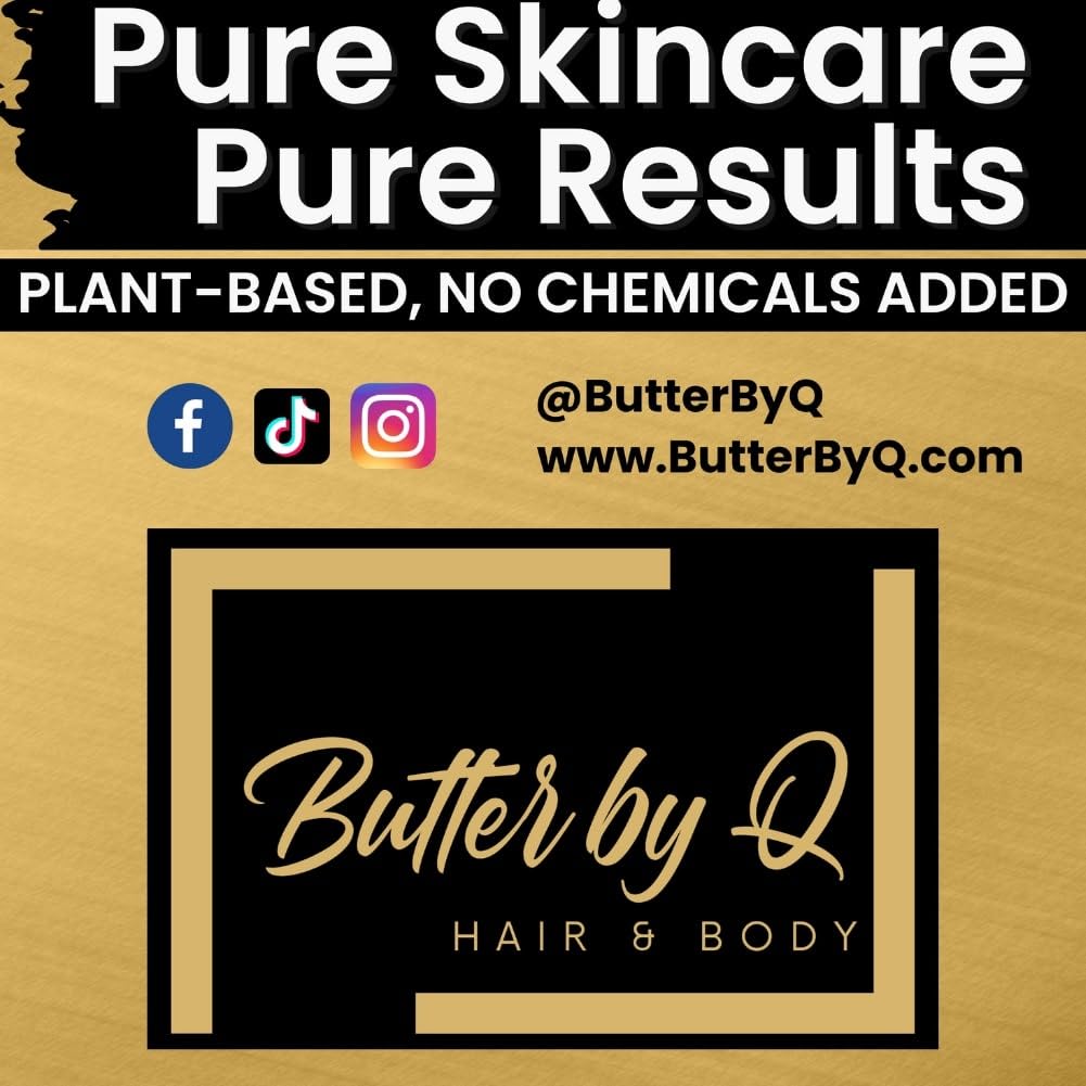 Butter By Q- Icy Fresh Lip Balm- Best Lip Balm, Dry, Chapped Lips. A 100% Natural Alternative to Chapstick. Natural Shea Butter Lip Balm, Lip Moisturizer, and How to Get Rid of Chapped Lips, Kid Safe.