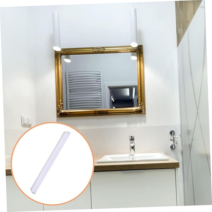 Mikikit Led Makeup Vanity Mirror Light and Fog-Resistant Front Lamp for Bathroom Easy to Install Bright Light for Makeup Application