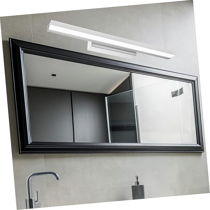 jojofuny Led Mirror Light Fixture 9w Waterproof Anti-Fog Bathroom Vanity Modern Wall Light Pure White
