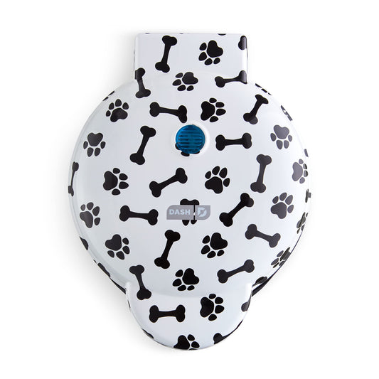 Dash Express Dog Treat Maker - DIY Bone-Shaped Treats - Personalized Dog Gifts - Easy to Clean - 8 Bones, White