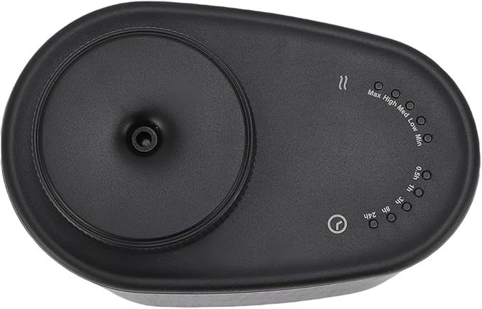 Fabater Essential Oil Diffuser, Waterless 60ML Smart Aromatherapy Diffuser, Smart Scent Air Machine with APP Control for Bedroom, Living Room, Car, Office (Black)