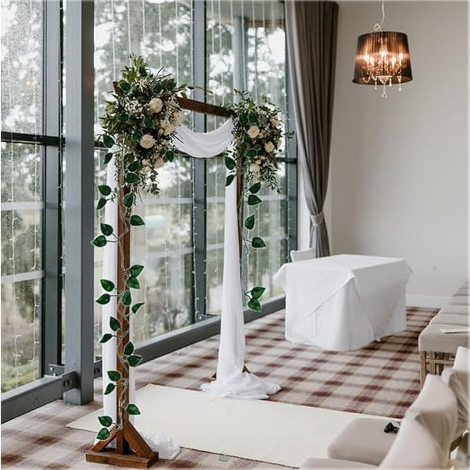 1080 Feet 144 Pack Fake Greenery Hanging Garland, Ivy Leaf Plants, Vine Leaves, Fake Flowers Foliage for Bedroom Garden Wall Decor