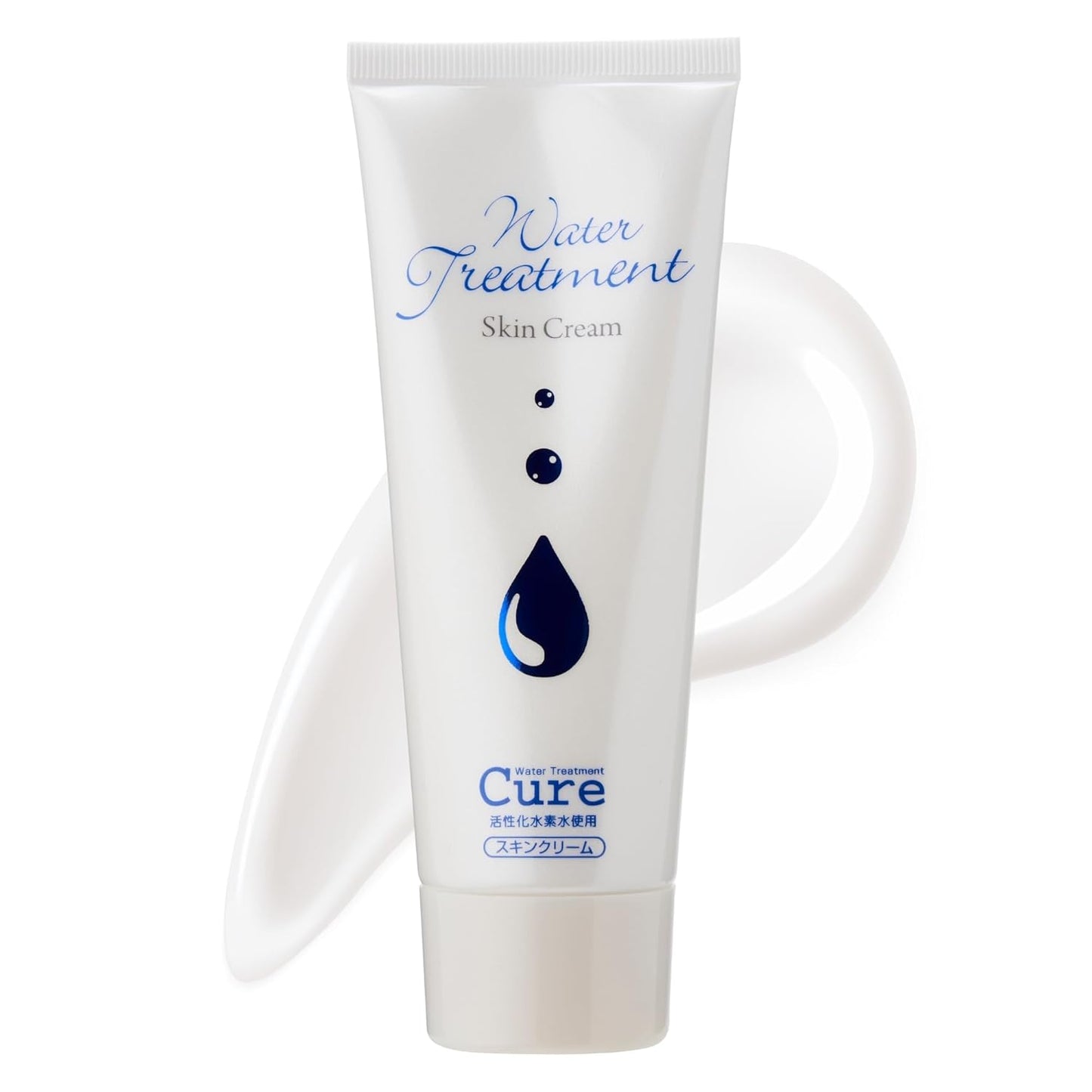 Cure by Toyo | Water Treatment Oil-Free Moisturizer | Face Cream and Body Lotion | Non-Greasy | Sensitive & Dry Skin | 3.5 Ounce