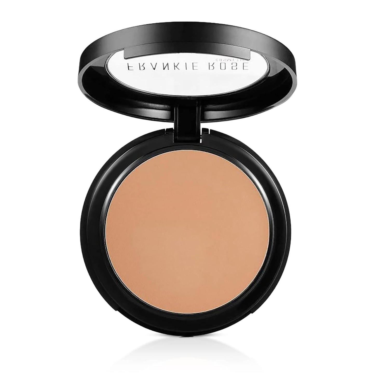 Frankie Rose Cosmetics Powder Foundation â Full Coverage Face Powder For Pores & Imperfections, Evens Out Skin Tone & Shine-Control | 58 Grams (Spice)