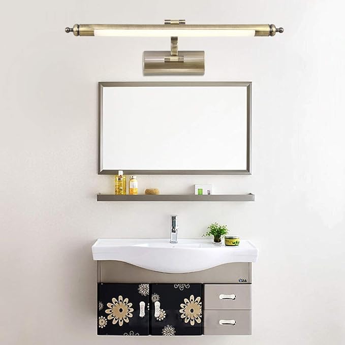Mirror Light Waterproof LED Makeup Light Bathroom Bathroom Cabinet Lighting (Size : 56CM) (Color : 56cm)