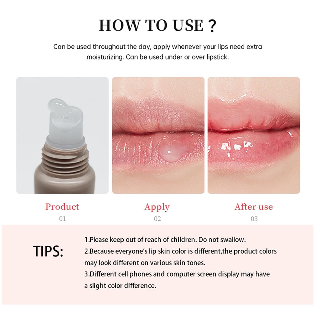 4PCS Summer Butter Lip Balm,Conditioning Lip Mask and Lip Balm for Instant Moisture,Nourishing Lip Care with Natural Ingredients,Soothes Softens Dry Lips