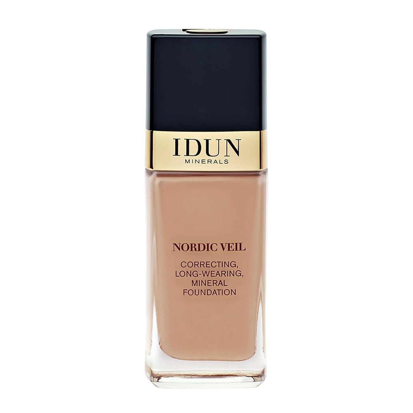 Nordic Veil Foundation - Full and Poreless Coverage, Long Lasting, Soft Matte Finish - Purified and Safe for Sensitive Skin - 314 Ylva - Medium Dark Neutral - 0.88 oz