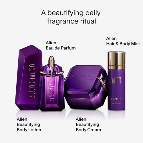 Mugler Alien Scented Body Lotion - Floral, Jasmine & Amber Women's Perfume Body Moisturizer - 6.7 Fl Oz