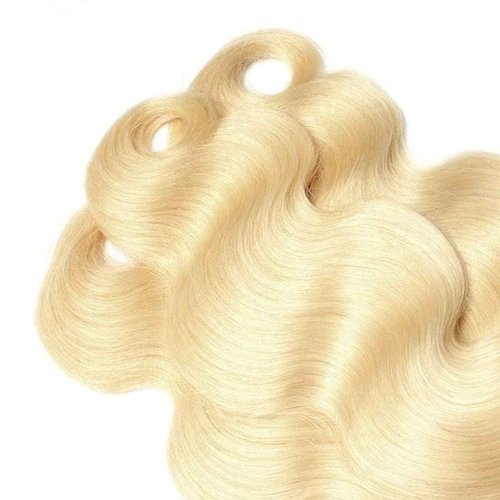 Habiliana Bundles Human Hair 22 24 26 Inch Body Wave Blonde 613 Human Hair Bundles 11A Unprocessed Brazilian Virgin Quick Weave Hair Extensions for Black Women