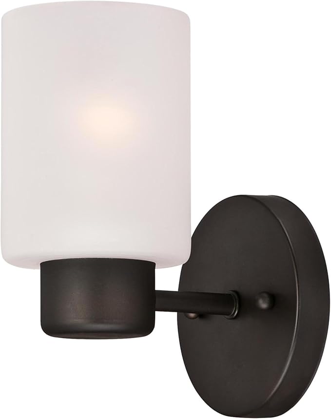 Westinghouse 6354000 Sylvestre One Light Wall Fixture, Oil Rubbed Bronze