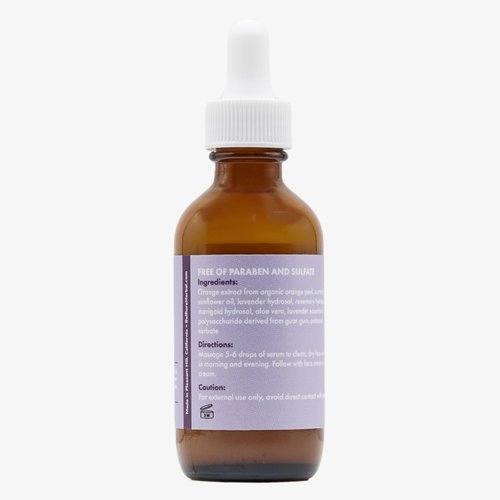 Belfiore Herbal 100% All Natural Super Serum – Vitamin A, C & E + Ferulic Acid | Brightens Skin | Plant-Based, Non-GMO for Face & Neck - Made in the USA (2oz)