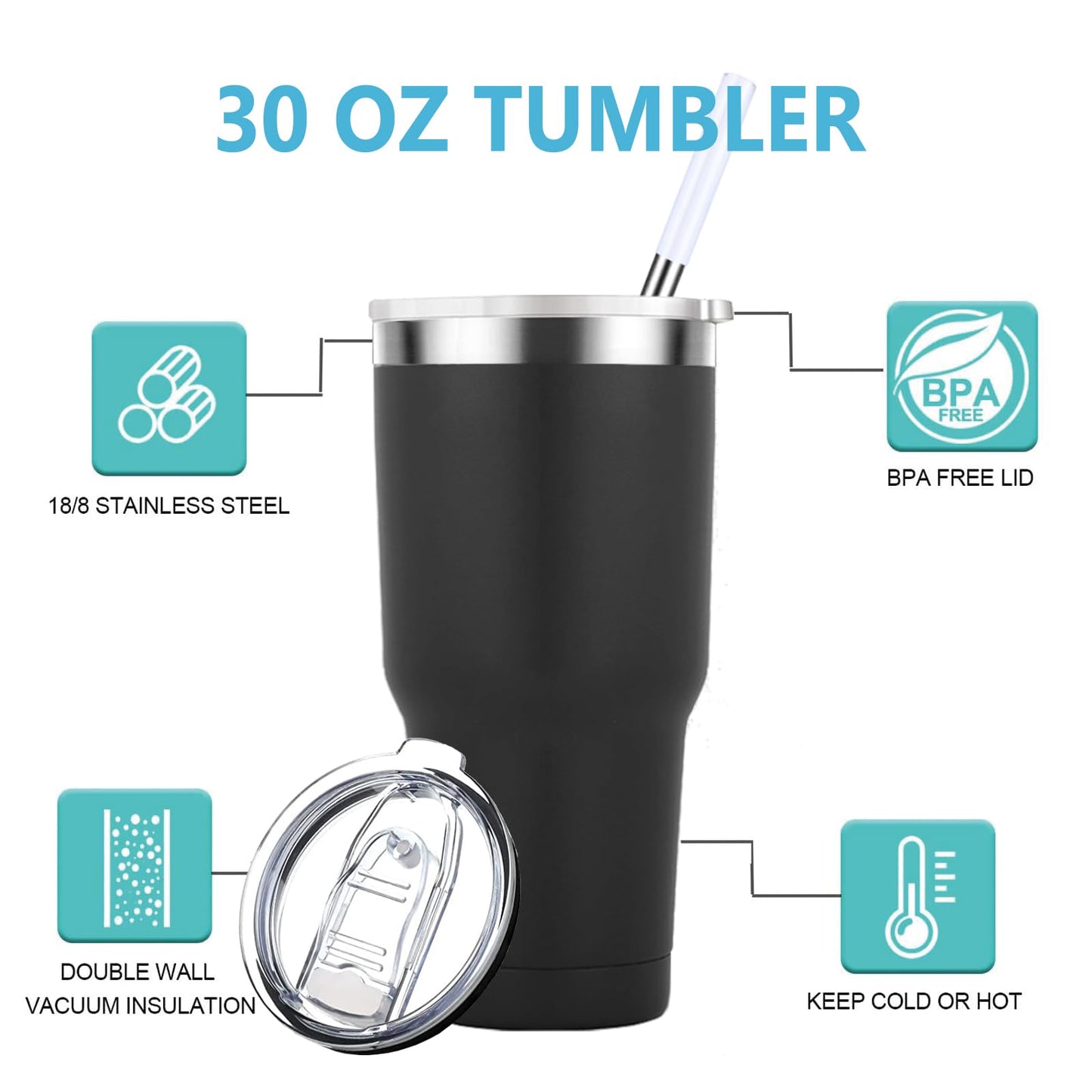 Mamihlap Mr and Mrs Est 2025 Travel Mug 30oz Tumbler.Newlyweds Couples Wife Bride To Be Newly Engaged Bridal Shower Gifts.Wedding Tumbler Idea for Bridal Showers Engagement.(Black&White)