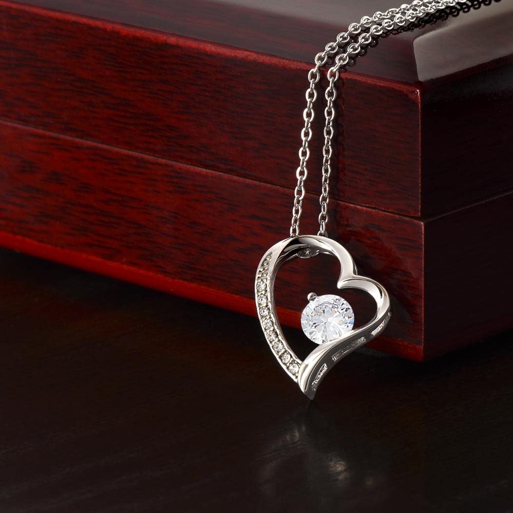 Meaningful Necklace for Mom from Son – I Love You Necklace, Christmas Gift, Sentimental Mother's Day Gift for Mom from Son, Unique Moms Birthday Gift Ideas (Luxury Box, Black)