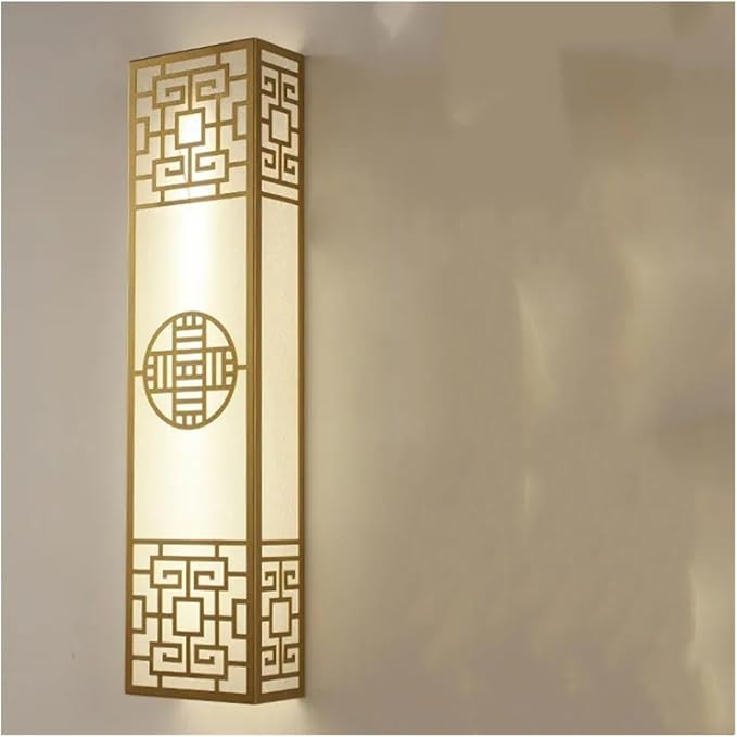 Chinese Style Bedroom Wall Lamp Strip Shaped Zen Background Wall Light Living Room Hallway Stairs Hotel Wall Sconces,Versatile wall lamp