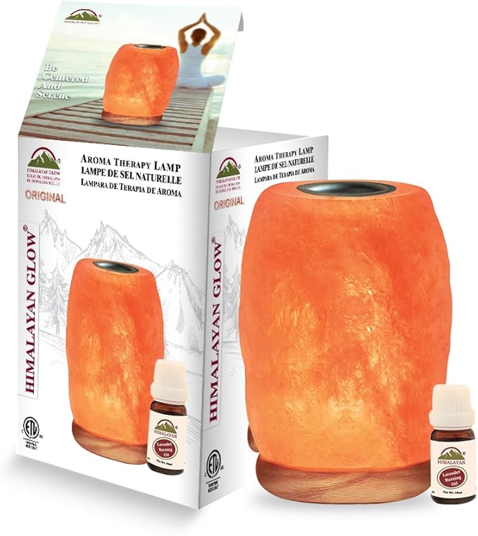 Himalayan Glow 1401 Aroma Therapy Natural Crystal Salt Lamp