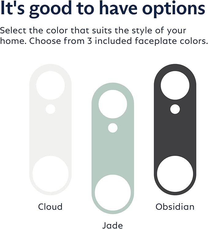 SimpliSafe Wired Doorbell,1080p - Compatible with SimpliSafe Home Security System - Latest Gen