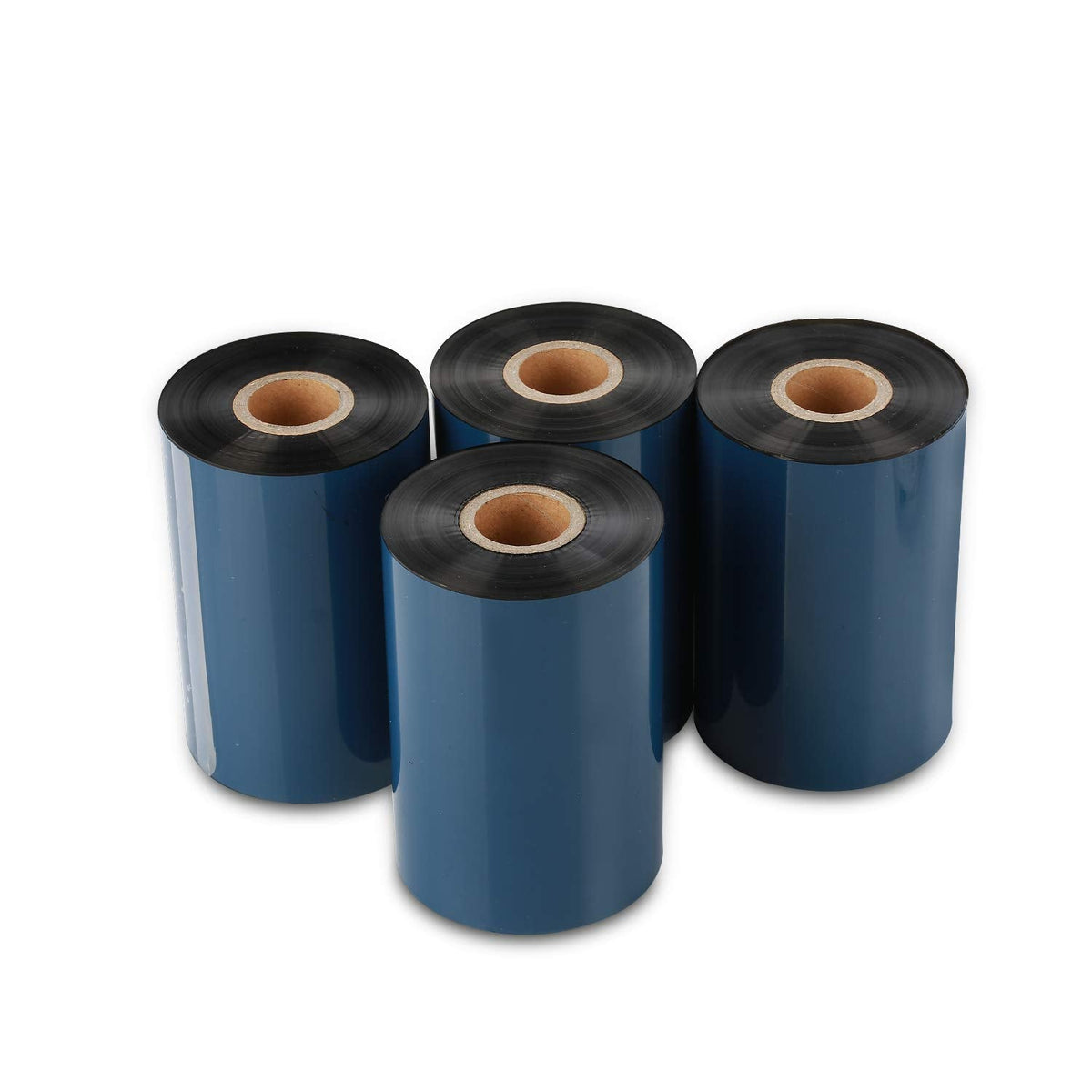 Thermal Transfer Ribbon - Premium Wax Printer Ribbon 1" Core Ink Out- 1 Roll (4.33" x 1476') 110mm450m for Zebra ZT410,ZT420,ZT610,105SL,110*i4,140*i4,zt230,Godex ez2300,Citizen s700
