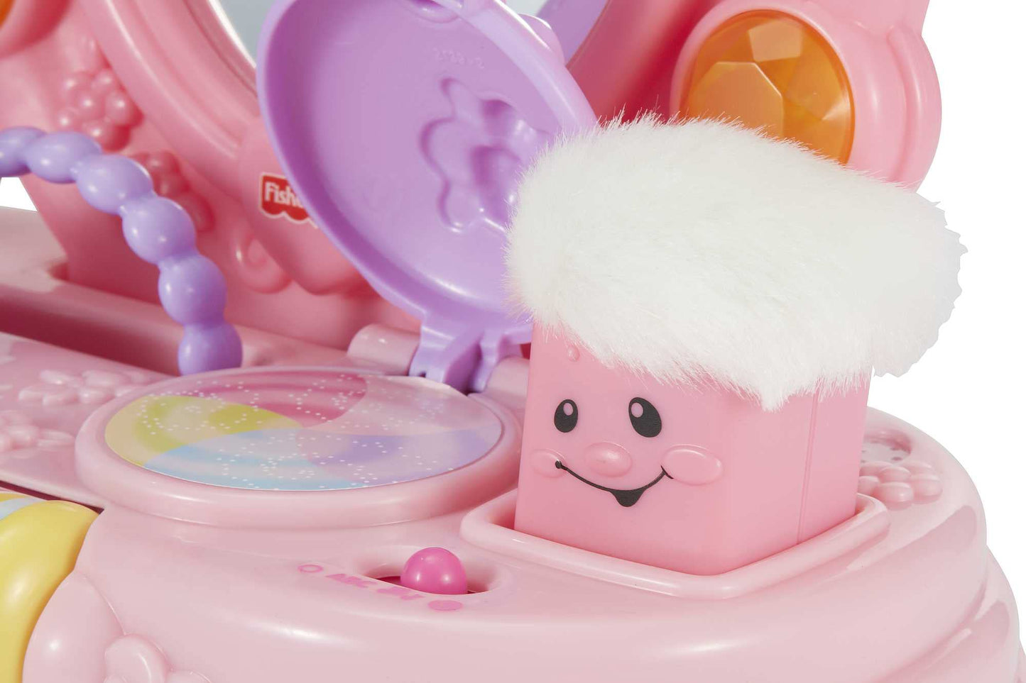 Fisher-Price Baby & Toddler Toy Laugh & Learn Magical Musical Mirror Pretend Vanity Set for Infants Ages 6+ Months (Amazon Exclusive)