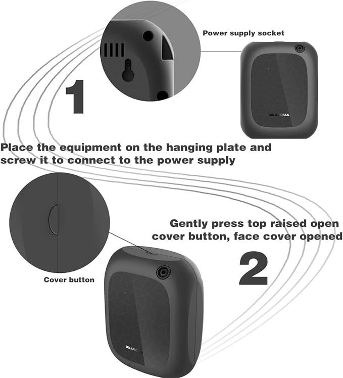 Fragrance Aroma Scent Collection Diffuser - Area 5300 sq ft, Business, Home, Bluetooth Control, Large Bottle, X200 White, DIFFMELY