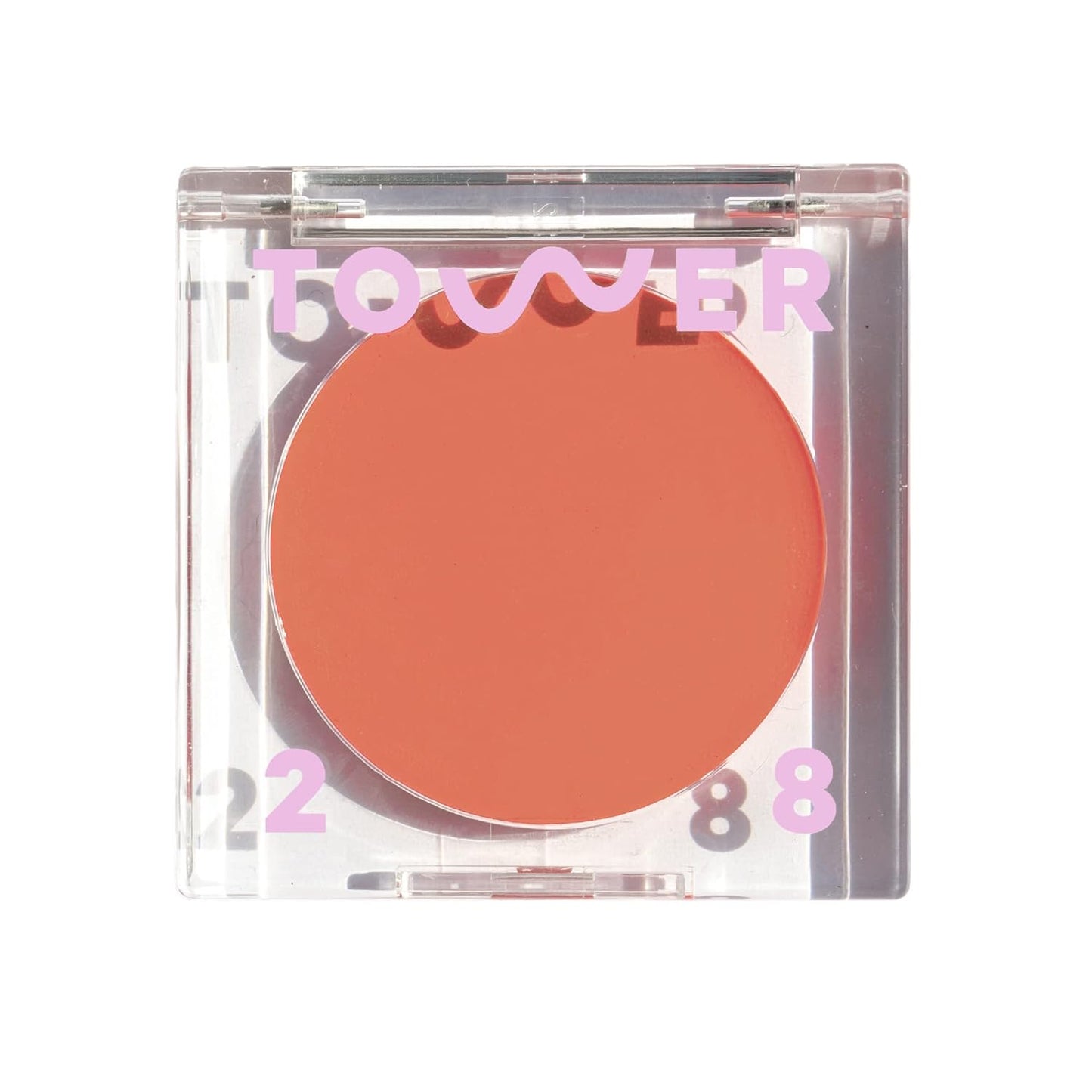 Tower 28 Beauty BeachPlease Cream Blush for Cheeks and Lips - Multi-Purpose Lip and Cheek Tint in Sun-Kissed Peach Blush - for Sensitive Skin â Color RUSH HOUR, Luminous Finish