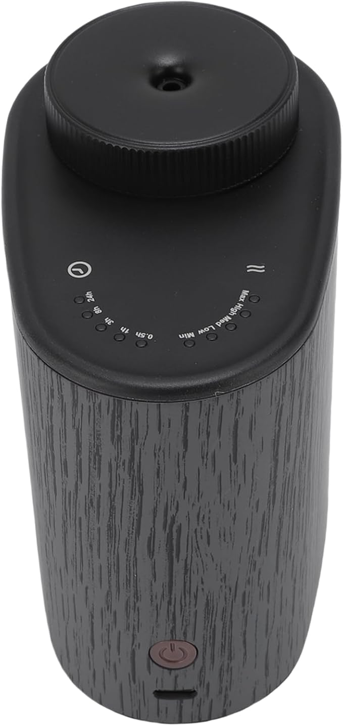 Fabater Essential Oil Diffuser, Waterless 60ML Smart Aromatherapy Diffuser, Smart Scent Air Machine with APP Control for Bedroom, Living Room, Car, Office (Black)