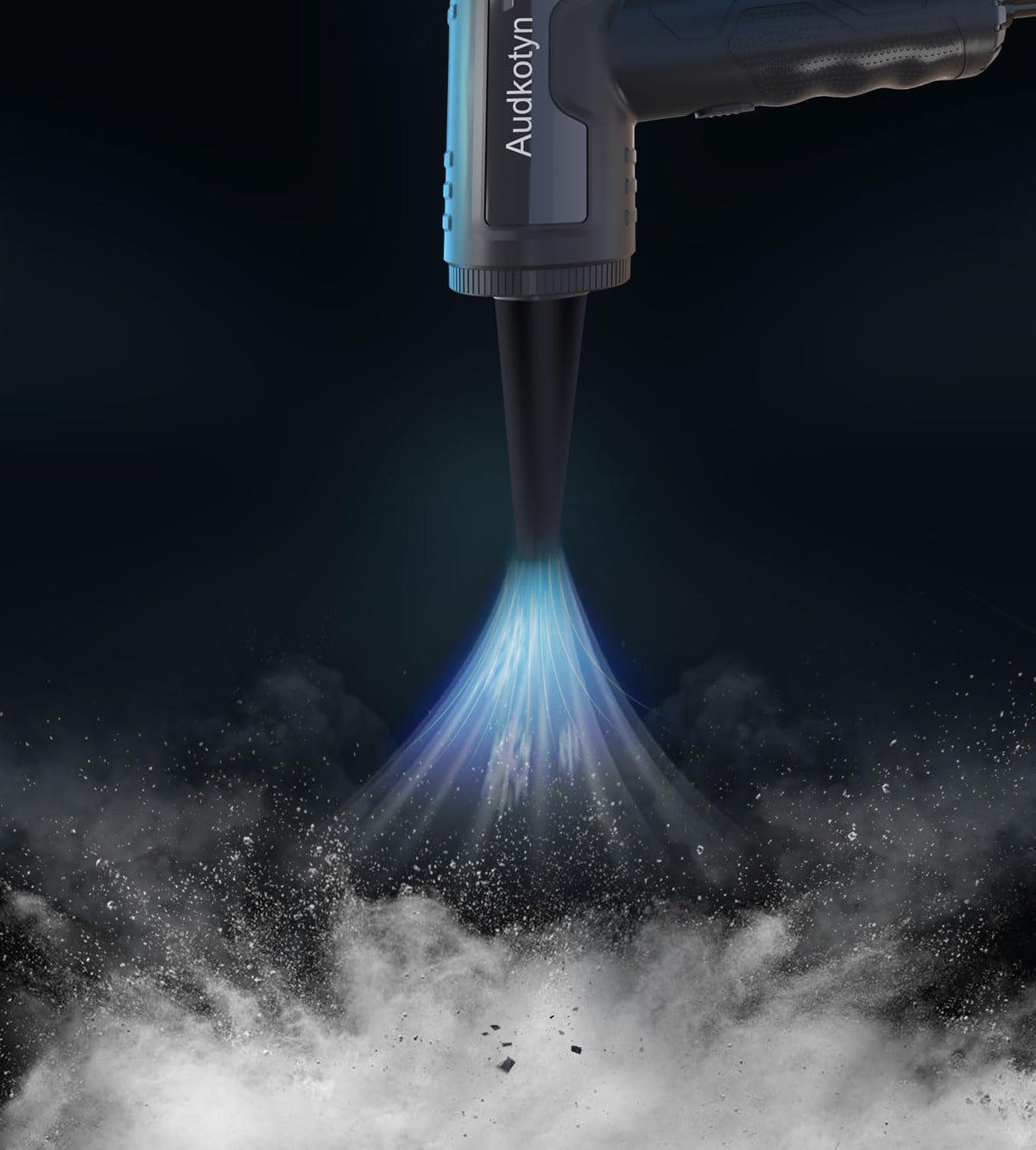 Air Duster - Electric Air Blower - 5.74 oz High Power Cleaning for Computer - PC - stepless Speed Control Compressed Air