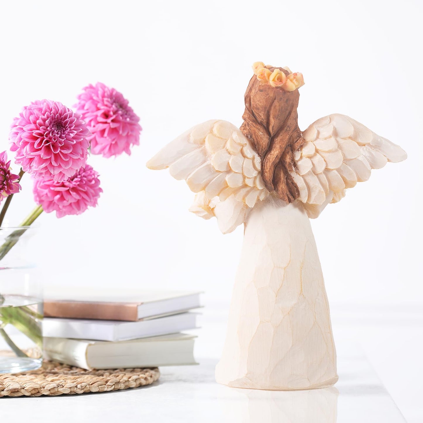 Gifts for Mom,5.12" Mom Gifts Angel Figurine,Mom Birthday Gifts,Sentimental Gift for Moms on Birthday and Mother's Day