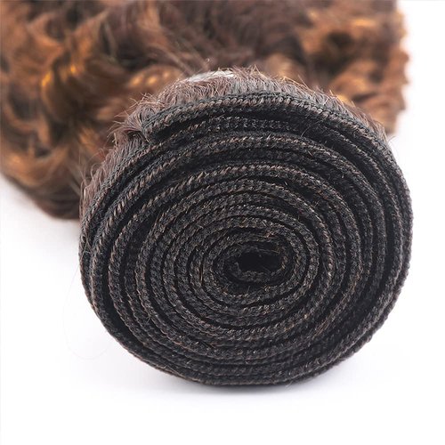 Habiliana Bundles Human Hair 16 18 20 Inch Deep Wave P4/30 Human Hair Bundles 11A Unprocessed Brazilian Virgin Quick Weave Hair Extensions for Black Women