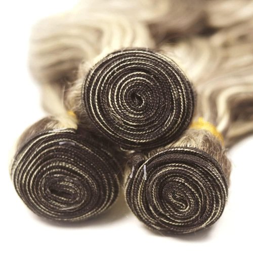 Giginger P4/613 Chocolate Brown Blonde Body Wave Human Hair Bundles 16 18 20 Inch Highlight Body Wave Bundles Weave Bundles Human Hair 4/613 Human Hair Bundles